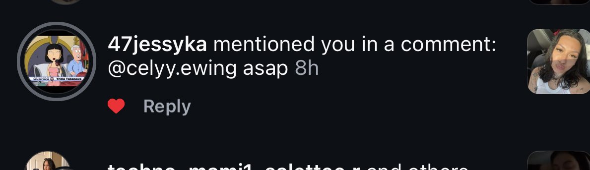 xojanicee's tweet photo. yo rina herself comment back my heart stopped 😭👑 #rinarevenge https://t.co/ASctIqd3PW