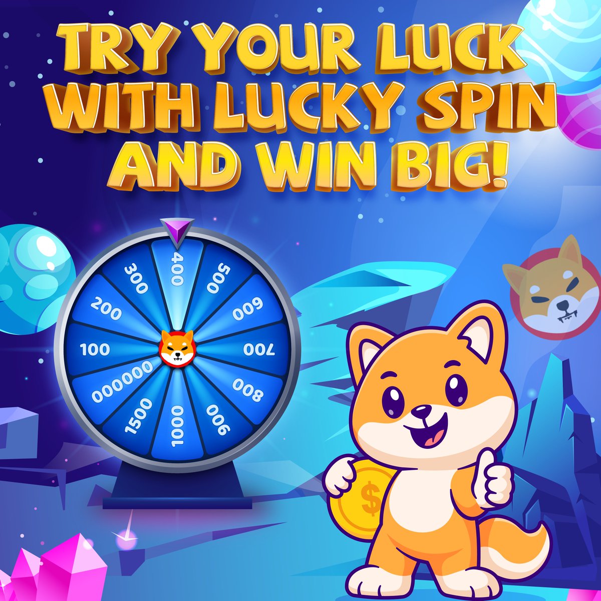 inutapton's tweet image. ✨ Are you feeling lucky today? ✨

The INUTAP Lucky Wheel is spinning with excitement! 🤩 Take a chance and see what amazing prizes await you! 

Will you win a mountain of $INUT? 💰 A powerful new box? 💪

The wheel is full of surprises, and fortune favors the bold! 🍀

#INUTAP