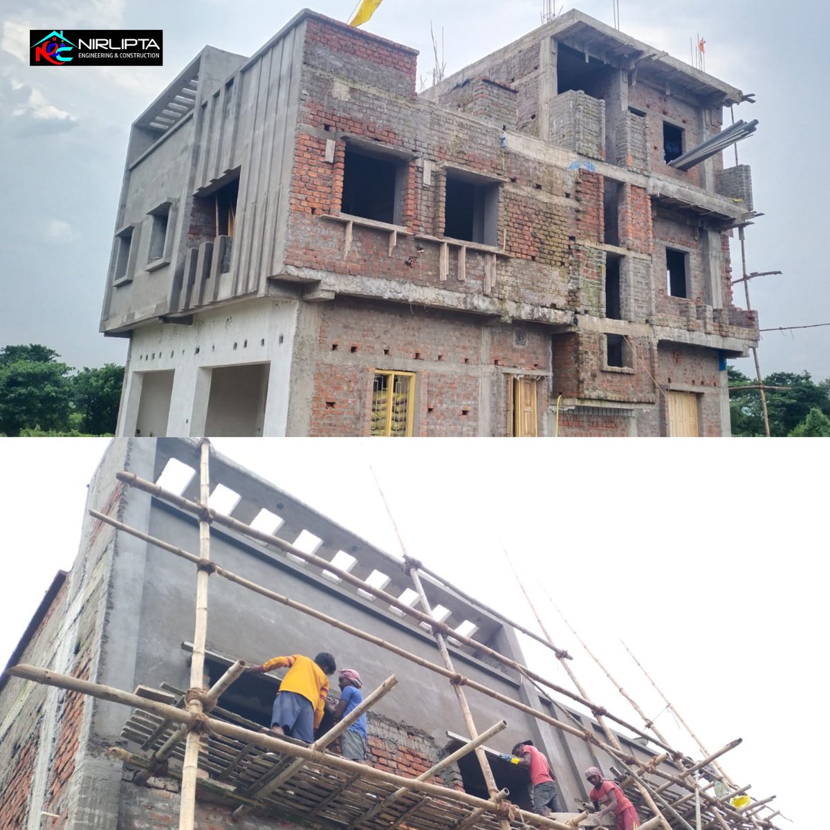 NECbhubaneswar's tweet image. Construction work on progress @ Singada Village, Patia
We have completed 1st floor work and front elevation work. Soon we will update you with the full building after the completion. 
#newwork #workonprogress #Singadavillage #frontelevation #perfectplan #superiorquality