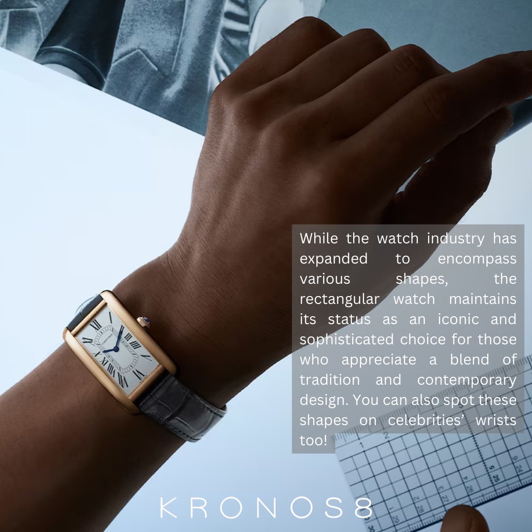 kronos8official's tweet image. When did the square watch begin to rise? Is cartier the trendsetter back then? Swipe right to uncover the answer! 

#kronos8 #squarewatch #luxurywatches