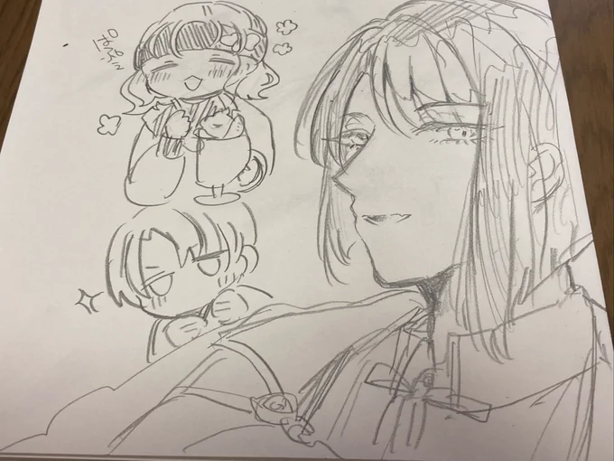 江の落書き 