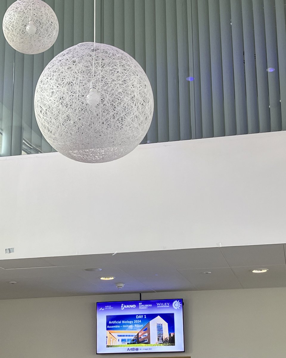 Excellent morning session <a href="/ArtBioAU/">ArtBio</a> at #ArtBio24 with lots of cool science 🤩 
Looking forward to this afternoon: esp. since I’m giving a speed talk. Not a a bad venue to talk condensates at 👩‍🔬👩‍🔬