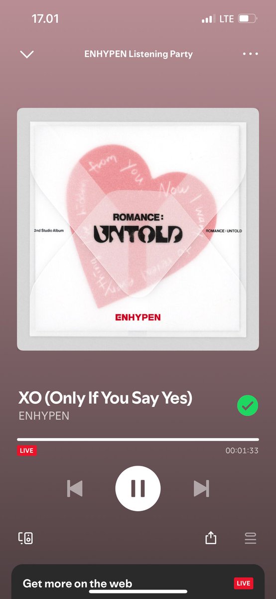 sleepymoonmin's tweet photo. @ENHYPEN_INA @ENHYPEN_members @SpotifyID Im inn🥰💞💞 https://t.co/ugIdPa4eSL