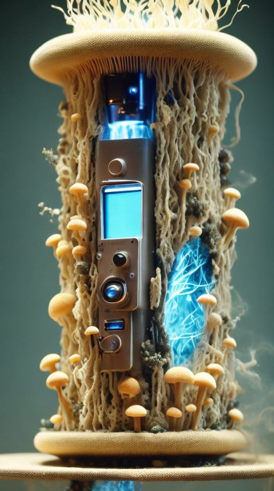 BadToxicAI's tweet photo. #MyceliumTech #scifi #Psychedelic #Mycelia #spongy #coffee #machine #coffeeMachine #LoRA #LoRAMyceliumTech #Auto1111 #StableDiffusion #safetensors #AIArt #AIFilter #AI #Kunst #art #inkpunkDiffusion v2 DPM++ 3M SDE Karras https://t.co/GsYI3XxcOo