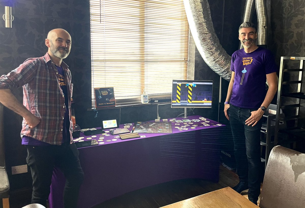 Ping Creates (@pingcreates) on Twitter photo IT HAS STARTED!!!!
We are here <a href="/TimelessGC/">TimelessGamingCon</a> at the <a href="/debugmagazine/">Debug Magazine</a> game developers showcase!
Ping icons <a href="/Jason_R_Wagner/">Jason Wagner 🔜 TFNation</a> and <a href="/neilmakojack/">Neilmakojack</a> and our megastar <a href="/super_stretchy/">Super Stretchy Chicken Legs</a> can’t wait to see you all! IT HAS STARTED!!!!
We are here <a href="/TimelessGC/">TimelessGamingCon</a> at the <a href="/debugmagazine/">Debug Magazine</a> game developers showcase!
Ping icons <a href="/Jason_R_Wagner/">Jason Wagner 🔜 TFNation</a> and <a href="/neilmakojack/">Neilmakojack</a> and our megastar <a href="/super_stretchy/">Super Stretchy Chicken Legs</a> can’t wait to see you all!