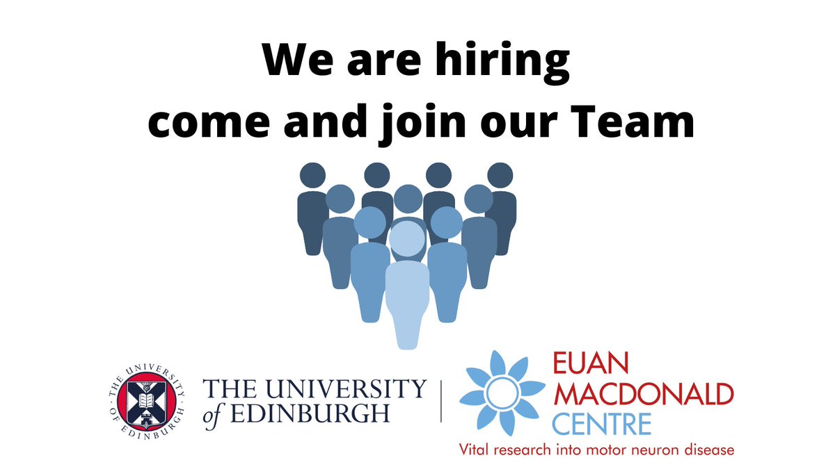 Euan MacDonald Centre (@euanscentre) on Twitter photo Job alert📣
We're looking for 2 Assistant Research & Trials Managers for <a href="/mndsmart/">MND-SMART</a>, our UK-wide multi-arm multi-stage clinical drugs trial, the UK's largest-ever for motor neuron disease.
➡️edin.ac/4dHQmLR
#MND #ALS #research #clinicaltrials <a href="/EdinUniNeuro/">Edinburgh Neuroscience</a> <a href="/AnneRowlClinic/">Anne Rowling Regenerative Neurology Clinic</a> Job alert📣
We're looking for 2 Assistant Research & Trials Managers for <a href="/mndsmart/">MND-SMART</a>, our UK-wide multi-arm multi-stage clinical drugs trial, the UK's largest-ever for motor neuron disease.
➡️edin.ac/4dHQmLR
#MND #ALS #research #clinicaltrials <a href="/EdinUniNeuro/">Edinburgh Neuroscience</a> <a href="/AnneRowlClinic/">Anne Rowling Regenerative Neurology Clinic</a>
