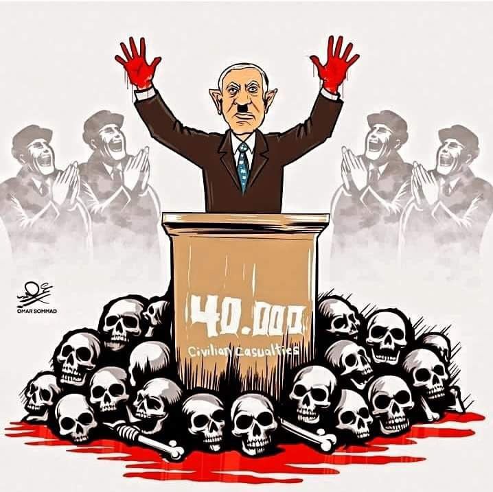 Cerca de 40 mil palestinos y palestinas as3sinadas en Gaza por el Estado gen0cida de Israel

🧵🪡