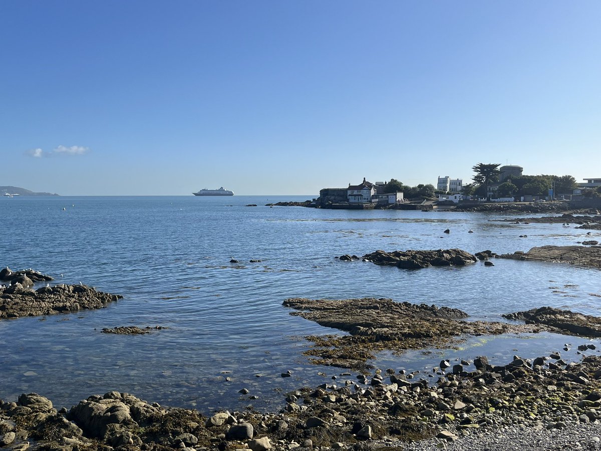 What a beautiful morning! 🌅 Went for my first swim of the year today- better late than never!