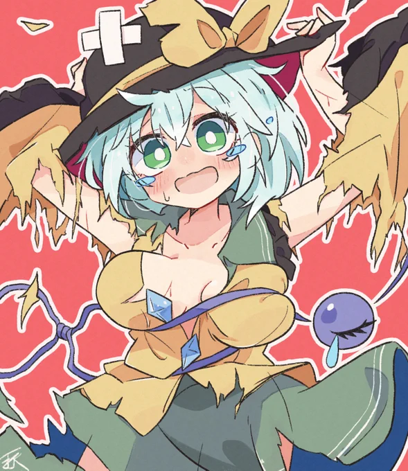 その袖暑そうだからノースリーブにしてあげよう