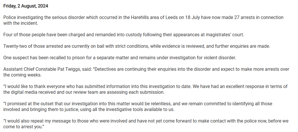 MarkALinley's tweet photo. @EssexPR Asked and answered before.

The man who set fire to the bus was in magistrates court two weeks ago and in crown court next week. https://t.co/V6DPVTVjaA