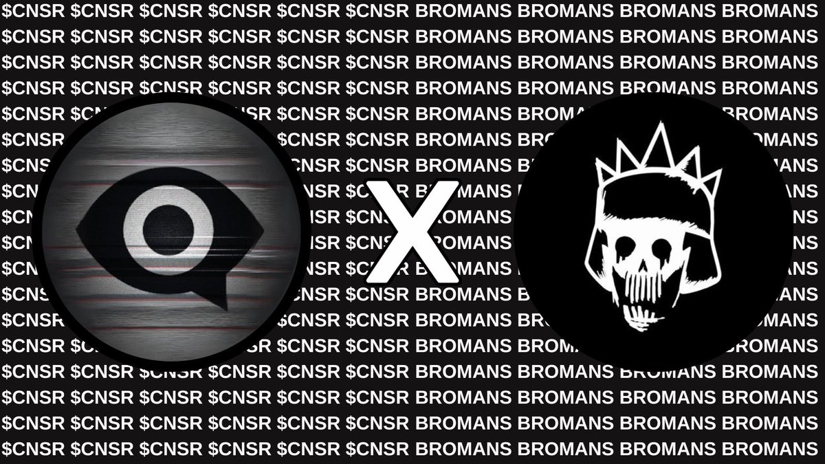 //: Bromans 🤝 $CNSR :\

We are pleased to announce we have teamed up with @CNSR_btc for their upcoming FREE AIRDROP

[ $CNSR WILL BE THE LARGEST AIRDROP ON BITCOIN TO DATE ]

Inspired by revolution against corruption, censorship and the conventional fiat system.  $CNSR is