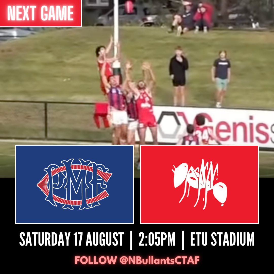 NBullantsCTAF's tweet photo. One more game to go 🥲 get down to Port Melbourne THIS SATURDAY to support the Ants for the final time in 2024! https://t.co/CiipI9XxpA