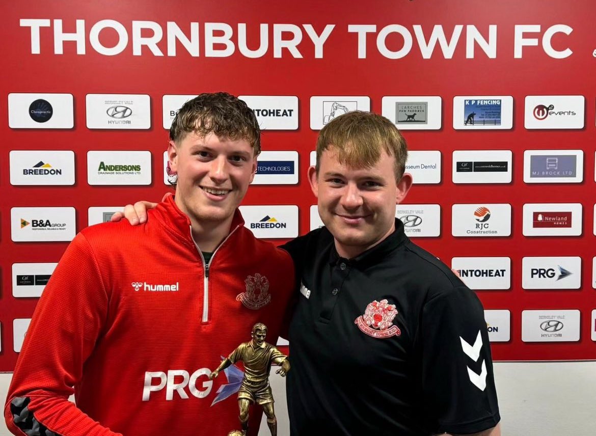 thornburytownfc's tweet photo. Now the celebrations of the first win of the season have tailed off. Time to celebrate last nights @NewlandHomes Man of the Match. 

Hat-trick Hero Callum Chalmers. 

Making his home debut for Town, the striker netted 3 exceptional goals

#TTFC https://t.co/R6rJr74O9e