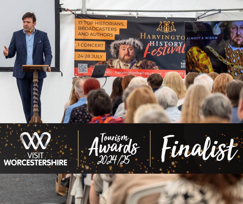 We are thrilled to announce we are finalists for Festival and Event of the Year with <a href="/VisitWorcs/">Visit Worcestershire</a> 😊🥳 If you want to see the Harvington History Festival crowned the winner, please vote for us here …tengland-chapters.secure-platform.com/a/organization… Thank you all for your continuous support 😊