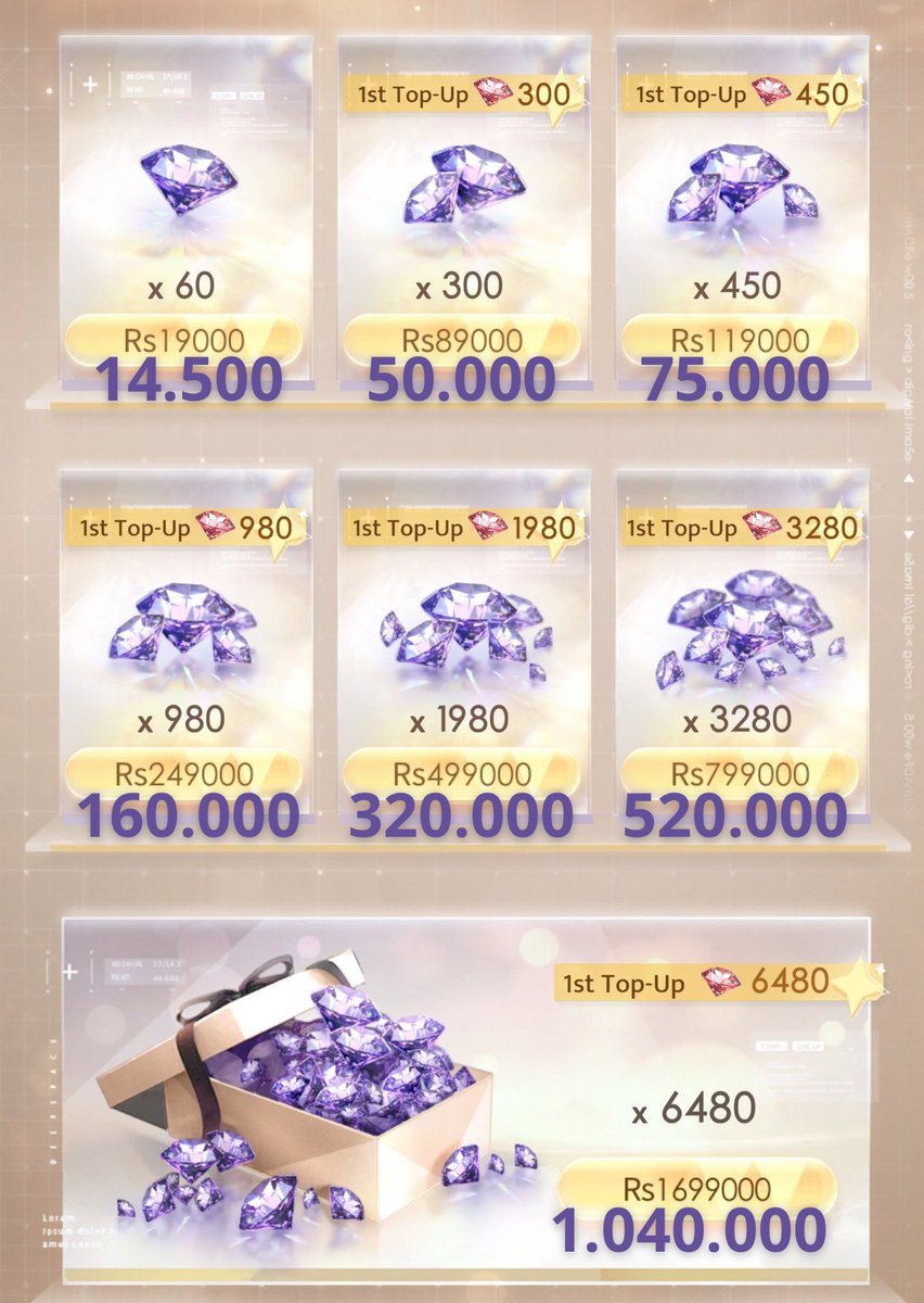 📌📌 𝐁𝐈𝐆 𝐏𝐑𝐎𝐌𝐎 📌📌

AURUM PASS 💲 48.OOO

• Proses 1-15 menit
• Via Hunter ID 
• Legal, Invoice Codashop.

⁉️SLOT TERBATAS, sampai malem ini⁉️

Order DM ke <a href="/zaycne/">dyt ⋆𐙚₊˚♡</a>
testi di @lissohe