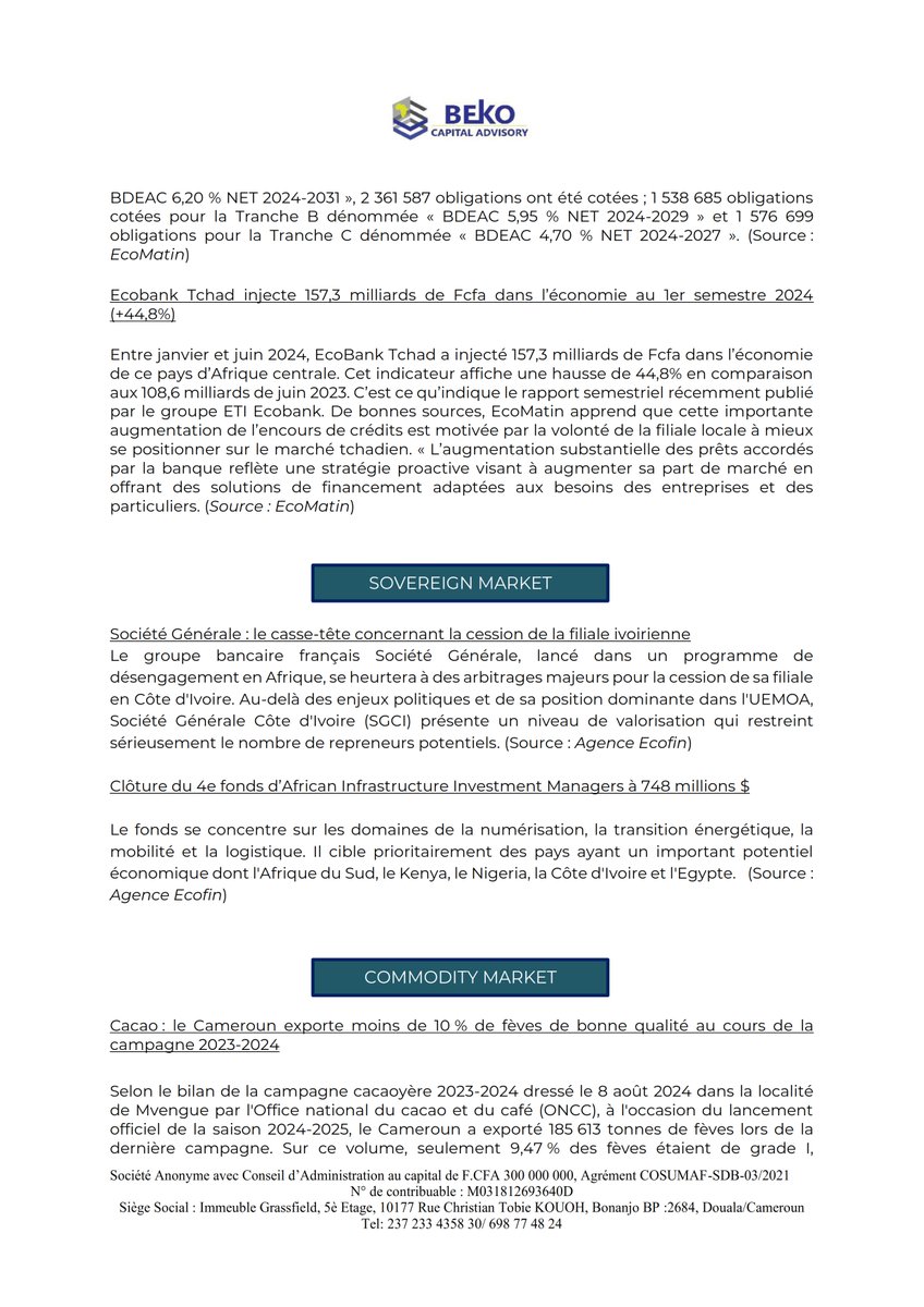 Beko Capital Advisory tweet media