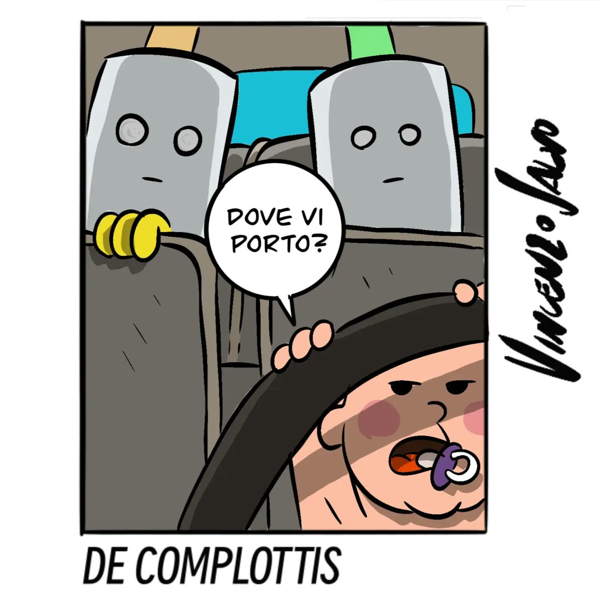 ZenZeroV's tweet image. Versione remastered 4k di una vecchia striscia contenuta nella raccolta pubblicata nel 2015 e forse ancora disponibile da qualche parte dal titolo De Complottis: ci voglio crederci.  #teoriadelcomplotto #vaccini #comics @DavidPuente @LaBombetta76