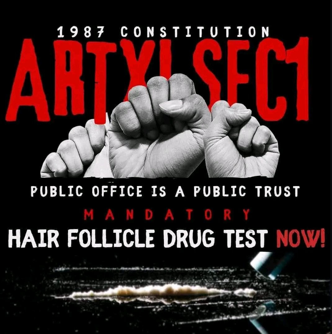 HAIR FOLLICLE DRUG TEST NOW!
<a href="/bongbongmarcos/">Bongbong Marcos</a>
<a href="/SpeakerMartinPH/">Martin Romualdez</a>
<a href="/SayChiz/">Chiz Escudero</a>
<a href="/benhurabalos/">Benjamin Abalos Jr.</a>
<a href="/opgovph/">Office of the President</a>
<a href="/senatePH/">Senate of the Philippines</a>
<a href="/HouseofRepsPH/">House of Representatives of the Philippines</a>
<a href="/DILGPhilippines/">DILG Philippines</a>