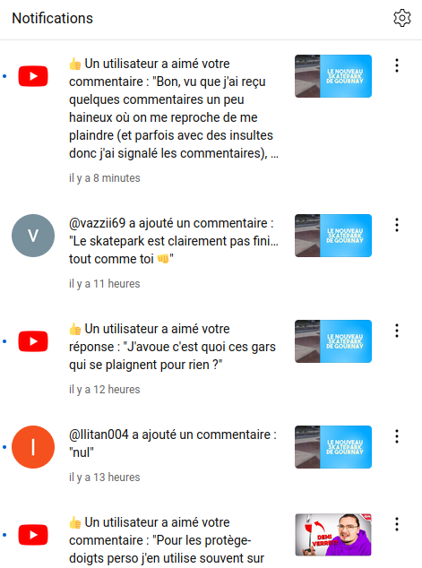 Euh @YouTube @YTCreateurs @TeamYouTube comment on d&eacute;sactive les notifications de likes sur nos commentaires<a class="tags" target="_blank" title="On Twitter" href="/?out=eyJ0eXAiOiJKV1QiLCJhbGciOiJIUzUxMiJ9.eyJpYXQiOjE3MjQwNjAxOTIsImlzcyI6InR3cG9ybnN0YXJzLmNvbSIsIm5iZiI6MTcyNDA2MDE5MiwiZXhwIjoxNzU1NTk2MTkyLCJyZWRpcmVjdF91cmwiOiJodHRwczovL3R3aXR0ZXIuY29tL1lvdVR1YmUifQ.3tQLBjEmfr_RXVn7H0lm0oKJofdPj0d7jXlFugj0NYQ62XU_XRb33_4ZzuahSmKkMwuHjFiIrQgyvswN3_O5Sg">@YouTube</a><a class="tags" target="_blank" title="On Twitter" href="/?out=eyJ0eXAiOiJKV1QiLCJhbGciOiJIUzUxMiJ9.eyJpYXQiOjE3MjQwNjAxOTIsImlzcyI6InR3cG9ybnN0YXJzLmNvbSIsIm5iZiI6MTcyNDA2MDE5MiwiZXhwIjoxNzU1NTk2MTkyLCJyZWRpcmVjdF91cmwiOiJodHRwczovL3R3aXR0ZXIuY29tL1lUQ3JlYXRldXJzIn0.jF9kHZBz0k-bLOCZp095uP-UcqHPNSEcLCdJ7f2x1F2R8iu4968fTLyjWj7UvfP1W_2P2hVJvBoyBnyBgTKTLA">@YTCreateurs</a><a class="tags" target="_blank" title="On Twitter" href="/?out=eyJ0eXAiOiJKV1QiLCJhbGciOiJIUzUxMiJ9.eyJpYXQiOjE3MjQwNjAxOTIsImlzcyI6InR3cG9ybnN0YXJzLmNvbSIsIm5iZiI6MTcyNDA2MDE5MiwiZXhwIjoxNzU1NTk2MTkyLCJyZWRpcmVjdF91cmwiOiJodHRwczovL3R3aXR0ZXIuY29tL1RlYW1Zb3VUdWJlIn0.ZuHolOBtbM-ZXFIfSa6r66vVeREN_VANYrNCaAZcF9mNG_aENgJpF-k0arFEBmJhY5RddWryeNlUAivgCf7E2Q">@TeamYouTube</a>