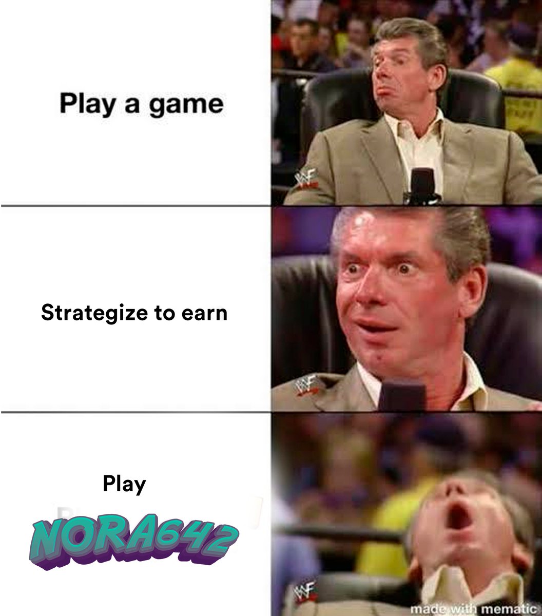 Noracleio's tweet photo. Why just play games when you can Strategize, Build and Earn with NORA642.
Put your brain power to good use and earn from it.

#S2E #NORA642 https://t.co/B8EO7T1mRa