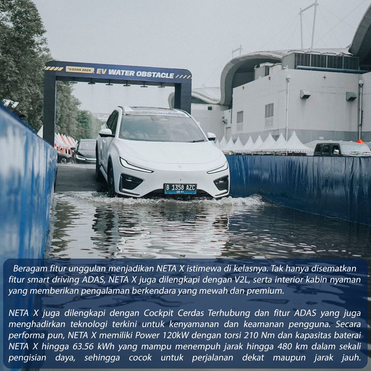 Dapurpacu_id's tweet image. PT NETA Auto Indonesia akan segera meluncurkan lineup terbarunya yaitu NETA X, sebuah Medium SUV yang mengedepankan konsep “High Technology Vibes” dengan menggabungkan teknologi terkini dan kenyamanan kelas premium untuk para keluarga muda.

#neta #netaindonesia #netax #mobil