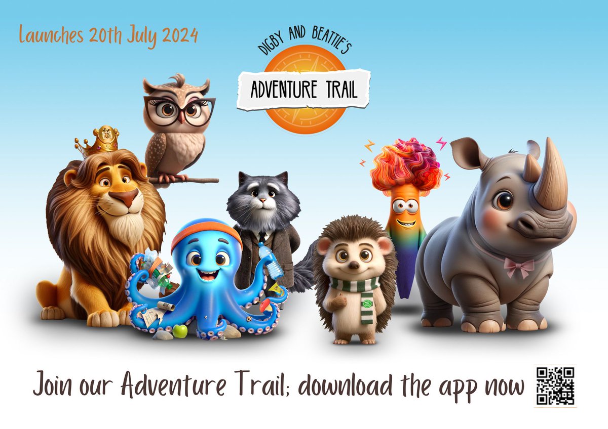 BTSIpswich's tweet image. Have you tried the brand new adventure trail in Ipswich?🚶‍♀️There&apos;s a familiar face for you to spot...👀🦔. Download the app from either Apple or Google and start playing!  #DigitalIpswich #DiGBYandBeattieAdventure #ARTrails #ThingsToDoInIpswich