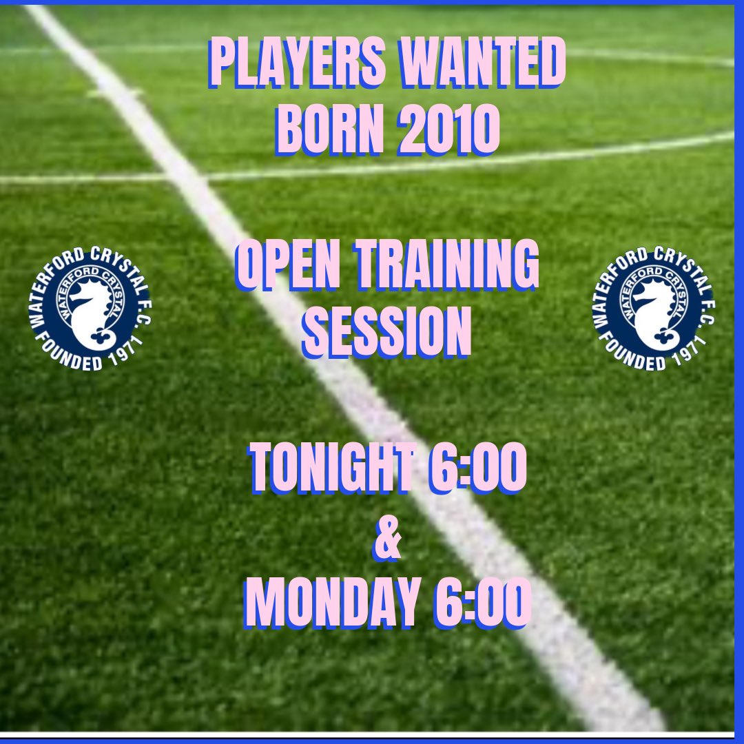 theglassfc's tweet photo. Our U-15 team is looking for players born in 2010 to join the squad for the upcoming season. 
#waterford #football https://t.co/jdNZRmJigZ