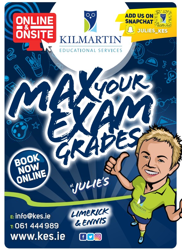 Kilmartin Educational Services in Ennis &amp; Limerick is giving you the ultimate boost for exam success! Tune in to win BIG with The Colum McGrath Breakfast Show this week!

📷 FREE Month of Study in September! 
📷 Christmas Revision Course Package