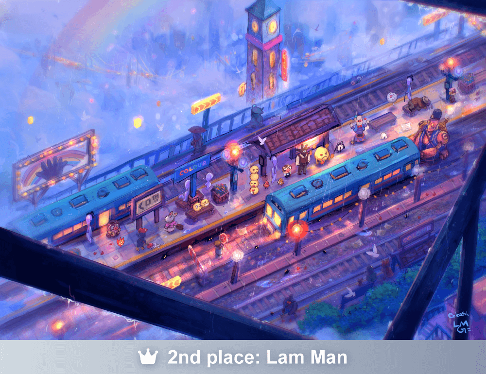 clipstudiopaint's tweet photo. The results for the 40th International Illustration Contest are out.  

Theme: Colorful  

Thank you for all your entries and congratulations to the winners! 
https://t.co/mn688Sw8F8 

#cspcontest40 https://t.co/cpevdnaKDe