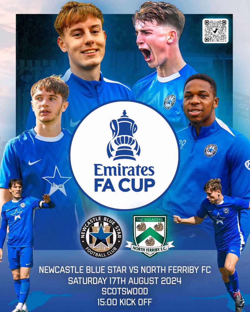 𝗡𝗘𝗫𝗧 𝗨𝗣 | 𝗡𝗼𝗿𝘁𝗵 𝗙𝗲𝗿𝗿𝗶𝗯𝘆 (𝗛)

This Saturday, FA Cup football comes to the West End. 😍🏆

A huge moment, and one we are very proud of. 🔵⭐️

Get along, support the lads making our community proud, and secure your ticket here 👇🎟️

nbsfc2018.co.uk/event-details/…