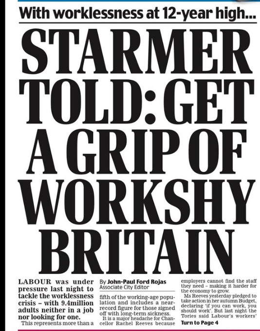 AttleeSarah80's tweet photo. 14 years of covering the chaos & failure of Tories.
The Daily fail is now screaming after only 6 weeks into a new Gov.
Consign these lying to the dustbin of irrelevance where they belong, Because they think It's always somebody else's fault!
Incredible.
#r4today #bbcbreakfast https://t.co/nkUFuVfKdN