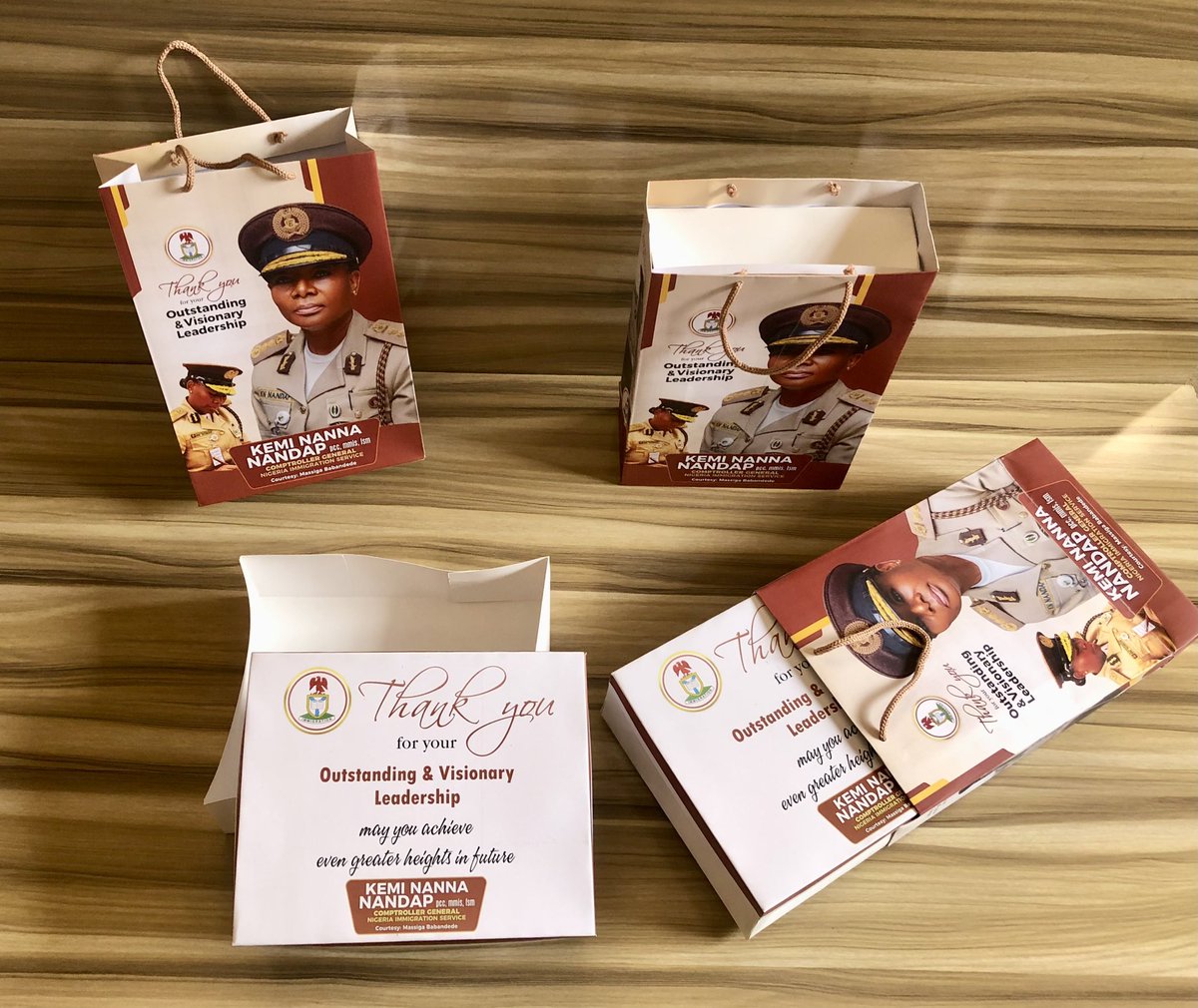 Paper bags🛍️
Tissue box 
Mug cup ☕️
Jotters  

Pls don't scroll without retweeting my business 🙏❤️