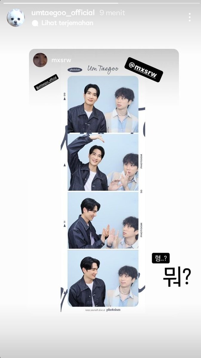 0_0happyyy's tweet photo. ini yg ngurusin ignya staff kan ya, masih ga bisa bayangin taegu repost story ig 😭😭😭😭 https://t.co/huPOdOegnk