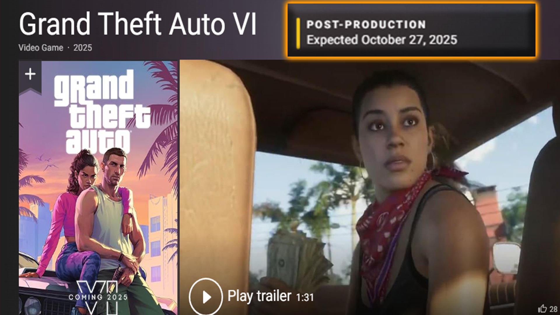 Rockstar Release Date in IMDB