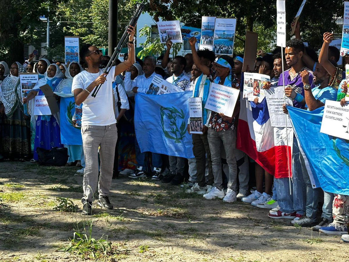 Amanuel192's tweet photo. The voice of the oppressed Eritrean asylum seeker living in the Netherlands must be heard and the rights and safety of the fighters of the dictatorial regime that persecuted us must be respected. 

The imprisoned innocent and oppressed fighters against the oppressive regime of Eritrea should be released.
#TransnationalRepression 
#Eritrea
#BlueRevolution 
#TransnationalRepression 

@HollandPolice 

@geertwilderspvv 

@GemeenteDenHaag