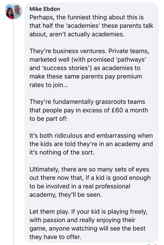 The truth about 'Academies' 👇👇