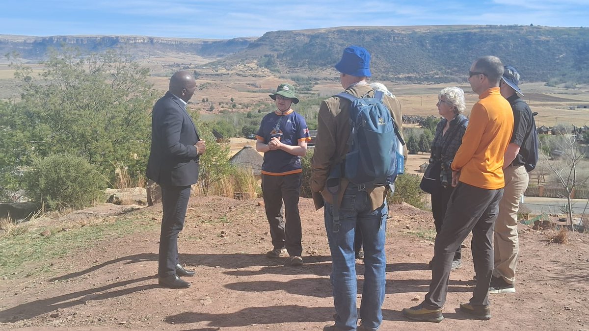 Harry MacDonald (@harrymacdonald0) on Twitter photo Paying homage at Thaba Bosiu yesterday with members of the <a href="/DioceseofDurham/">Diocese of Durham</a> including the Rt Rev Bishop Sarah.
We also took the opportunity to visit the new Holy Cross church in its beautiful surroundings. Paying homage at Thaba Bosiu yesterday with members of the <a href="/DioceseofDurham/">Diocese of Durham</a> including the Rt Rev Bishop Sarah.
We also took the opportunity to visit the new Holy Cross church in its beautiful surroundings.