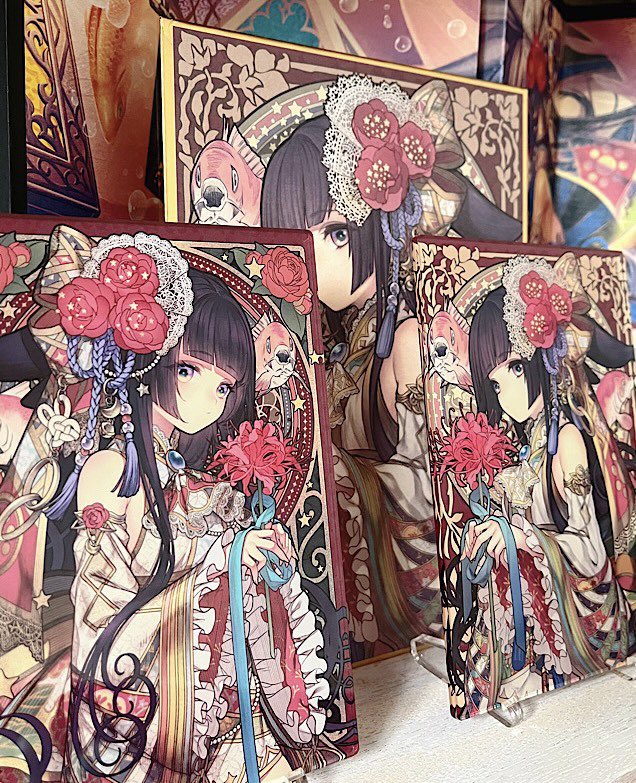 【お知らせ✎】
初個人画集 『 ゐろは 』発売記念イラスト展にて販売されていた、グッズや直筆サイン入り複製原画などの通販が始まりました✨
🌸期間🌸
8月14日〜8月27日まで
通販▶️https://t.co/ouCTOH3qb2
画集▶️https://t.co/tgCMSnxVDm
個展限定品ですのでお迎え頂けたら幸いです✨#kamuiiroha