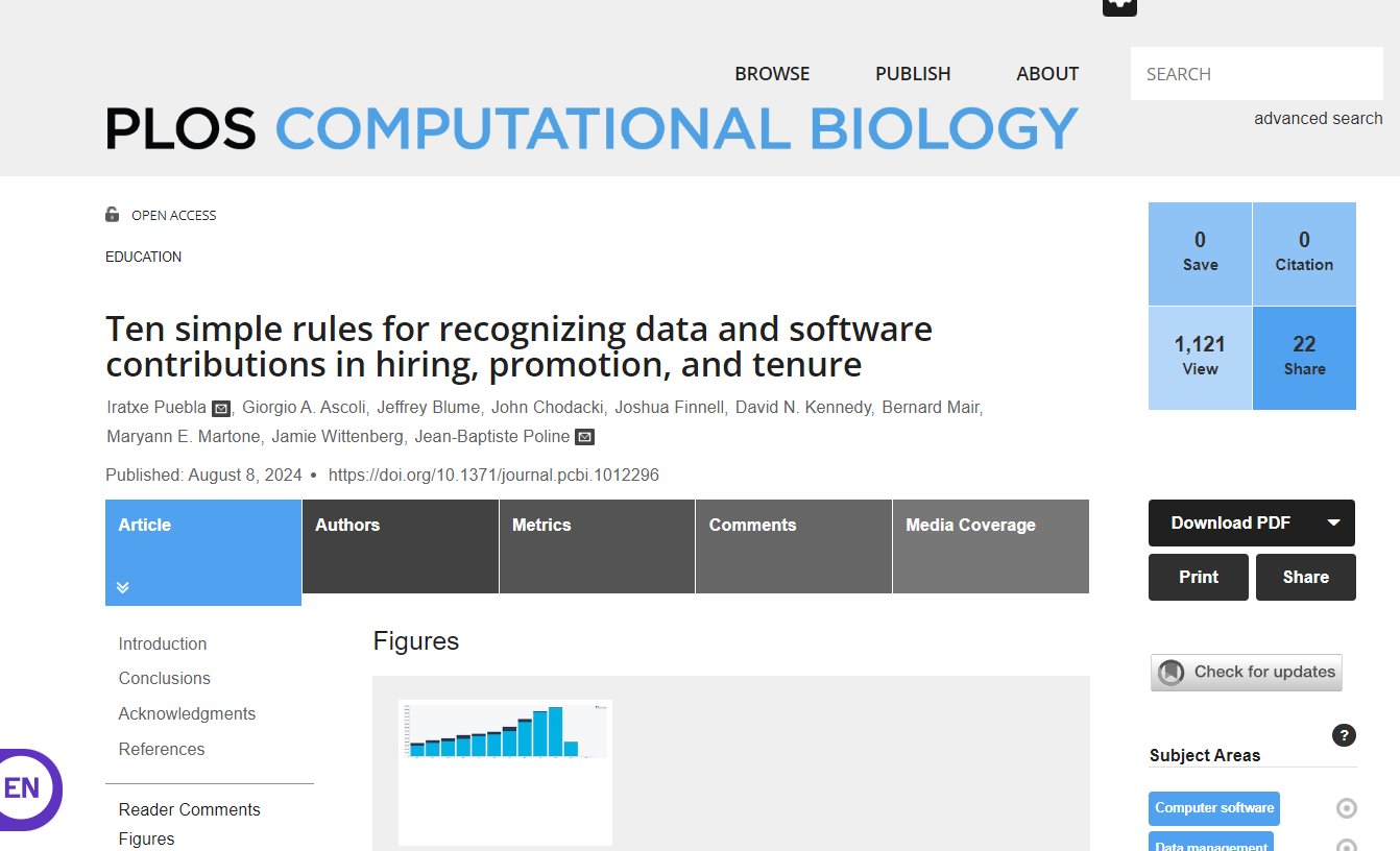Yusnelkis on X: &ldquo;Ten simple rules for recognizing data and 