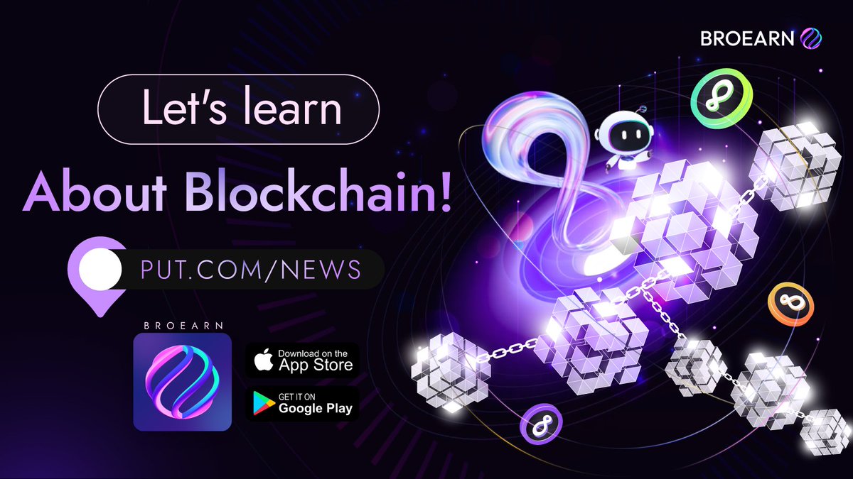 putoken's tweet photo. Ready to become a blockchain expert? Start here 🎓🌟
📌 Lets go : https://t.co/u7B4a0Iy7O
💫 Your blockchain journey starts now 🏁

❤️ Like, 🔄 Share, 🗣️ RT
#blockchain #cryptocurrency #web3 #learnandgrow #viral #Broearn https://t.co/V7ABPQgyXM