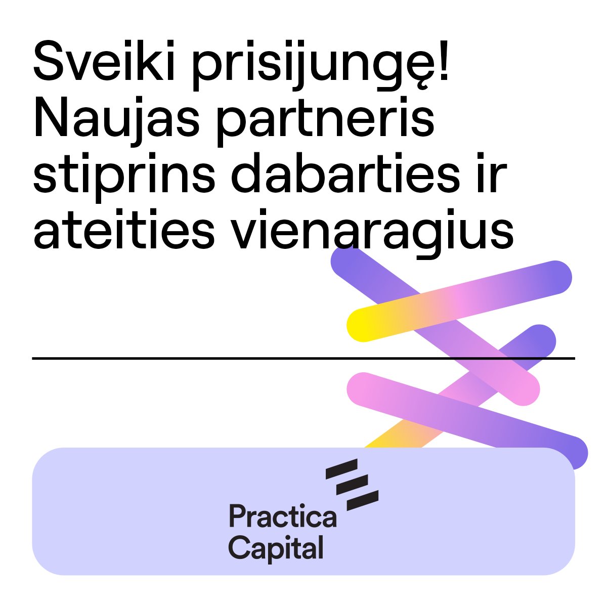 PracticaCapital's tweet image. We've officially joined #UnicornsLithuania! 🦄
Unicorns Lithuania plays such an important role in the startup scene here, and we’re ready to dive in and help strengthen both current and future #unicorns in Lithuania. Together, we’re going to make some serious magic happen!
