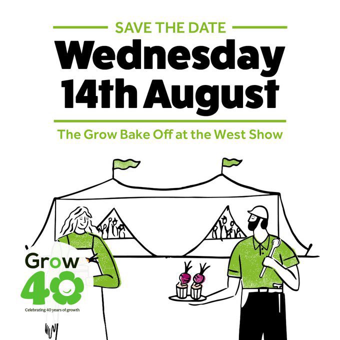 Today’s the day! Join us @westshowguernsey for the #GrowBakeOff2024 final 10am or check out the ace bakes over the next two days starting our grow marquee by Les Adams gate. Enjoy the show #Guernsey