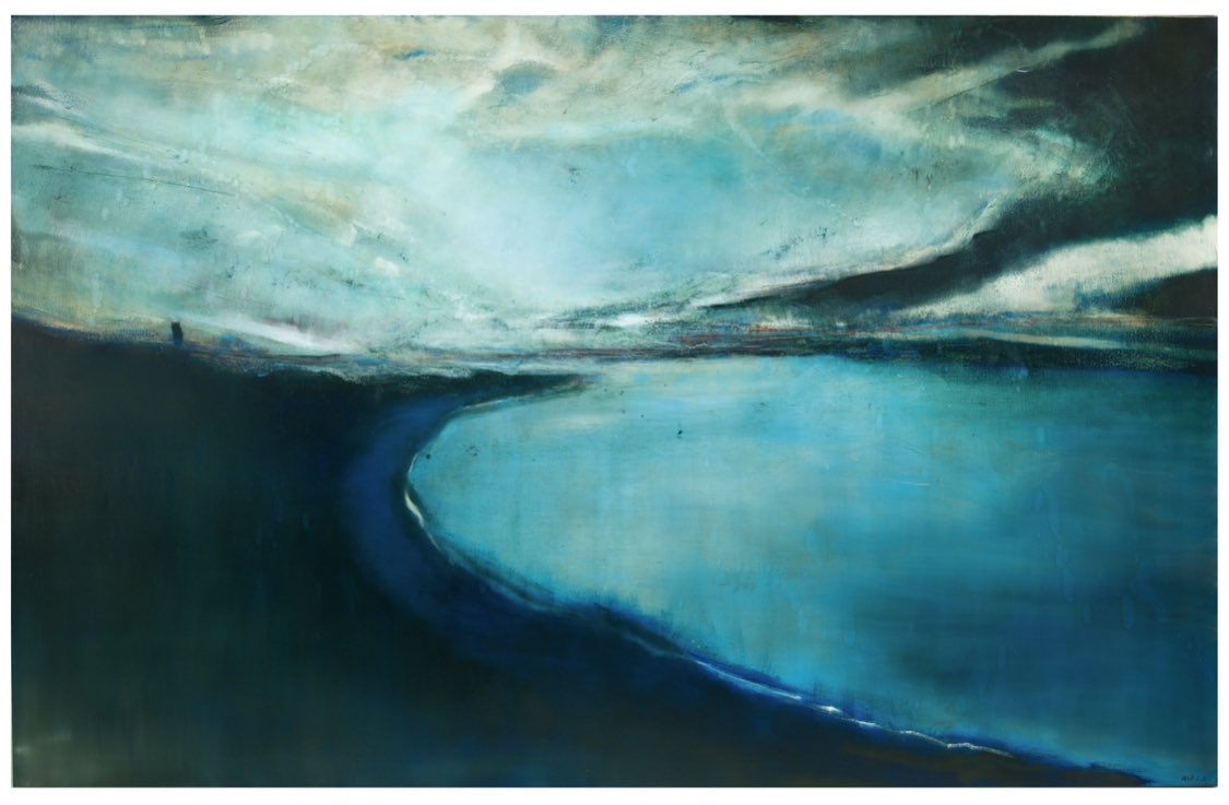 richardwhadcock's tweet photo. ‘Distant Shores’
Oil on linen
250x160cm
@studiogallerygroup
#studiogallerygroup #distantshores #melbournegallery #brisbanegallery #landscapeshore #paintingtoday #contemporarypainting https://t.co/7O4KhEKbWC