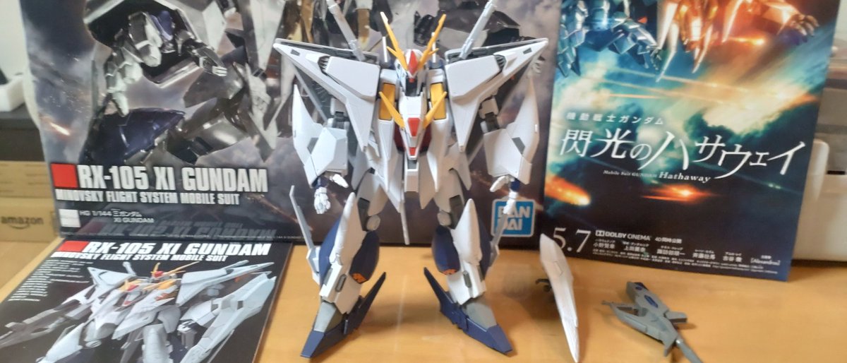 HAL_Springcomes's tweet photo. 諸事情で外出が出来ないので罪プラを一つパチ組。
1/144なのに大っきいね
#ガンプラ https://t.co/Fryf4T7y4y