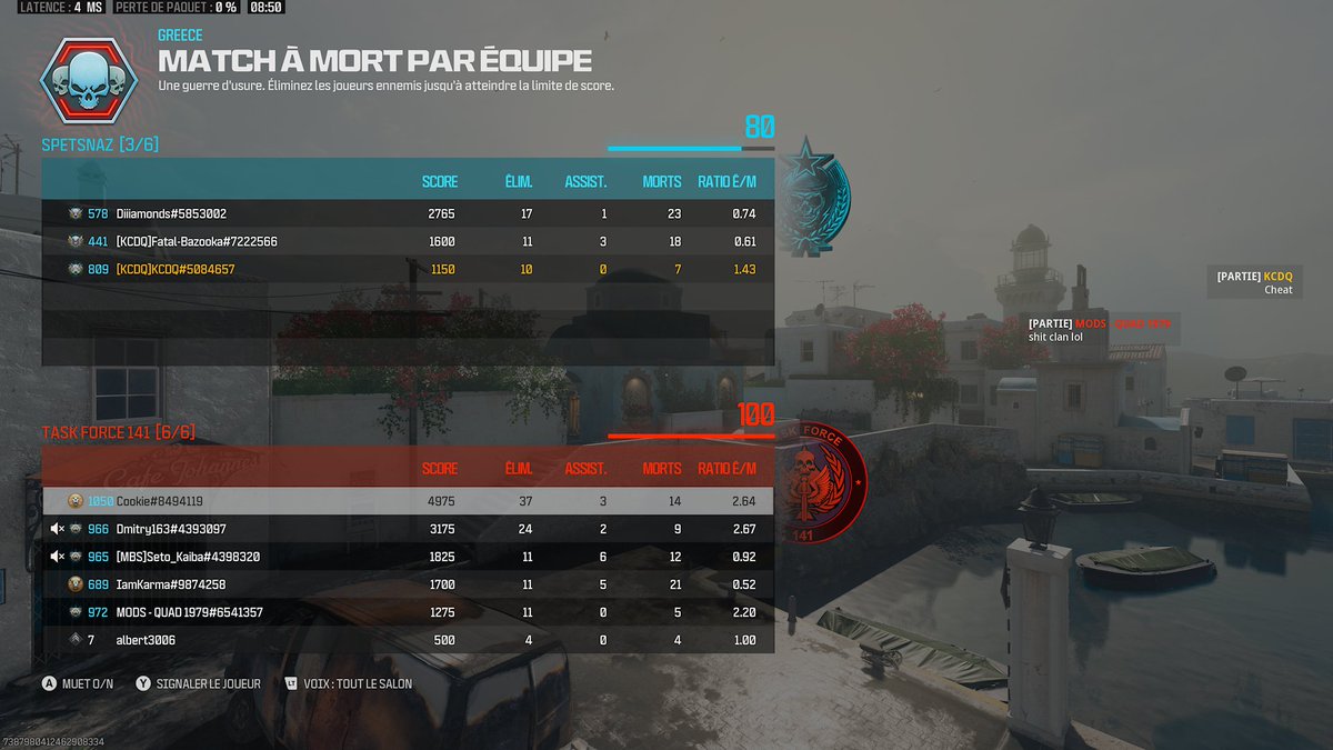 BanCheatCallOf's tweet photo. #XboxShare @Treyarch #CallofDuty #Cheat @ATVIAssist @Activision All game aimbot #PC #daycheat #nuke "CHEAT CONFIRMED #TeamRICOCHET when Ban ? #MW3 #MWIII #XboxShare π€π€π€ #wallhack #TeamCheat https://t.co/wfuggaBTRk