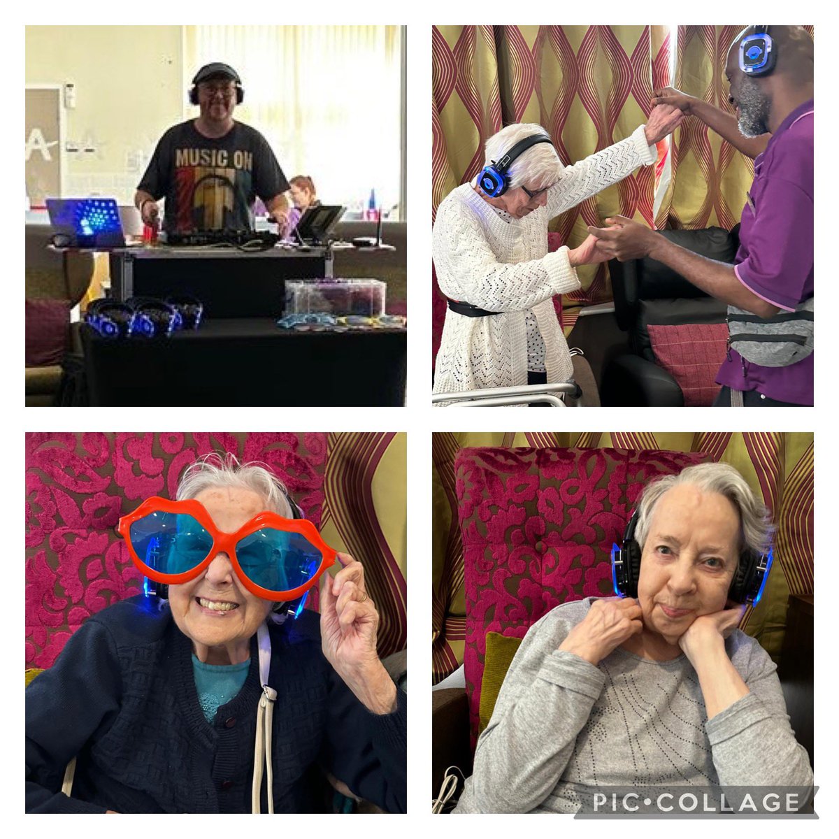 We love <a href="/DJPeteGoldup/">Pete Goldup - The Silent Disco DJ</a>    Music can help residents with dementia to connect with the past by bringing back memories, feelings and emotions that they might otherwise find hard to express <a href="/age_uk/">Age UK</a> <a href="/DementiaUK/">Dementia UK</a> #dementia #music