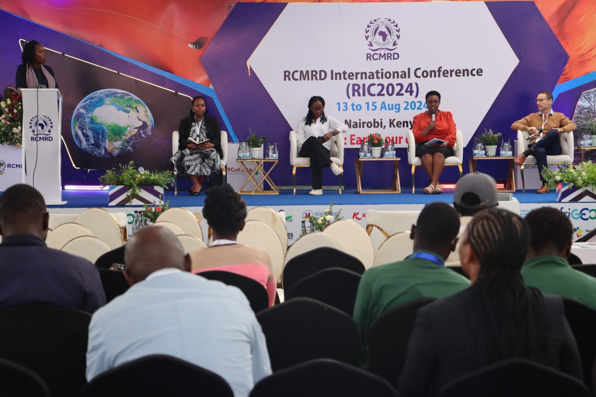 RCMRD_'s tweet photo. Plenary session on Our Home global to national understanding. The panelists stressing on the need to integrate technologies, earth data and capacity development to influence strategies and policies in decision making. #RIC2024 https://t.co/SGeYGjmjsa