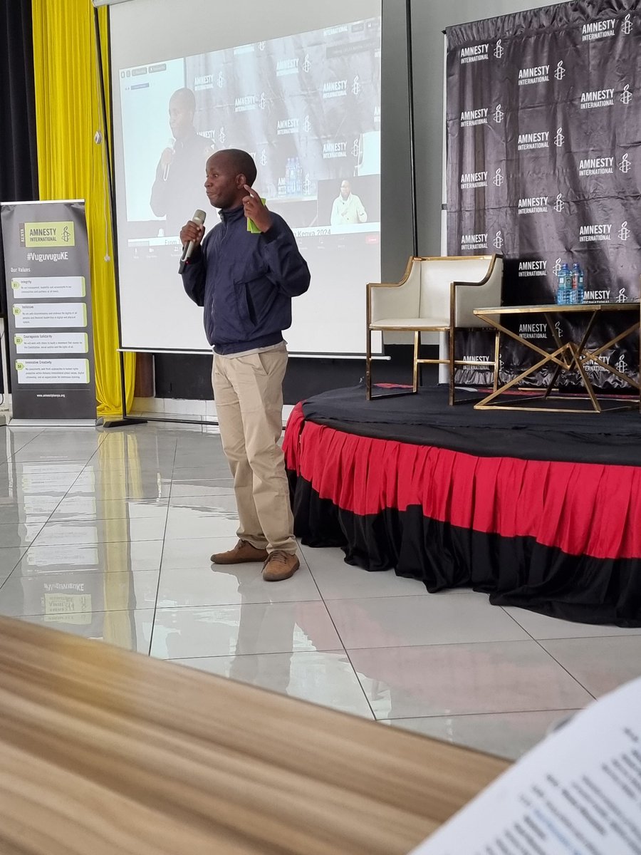0️⃣0️⃣1️⃣ Activist 🇰🇪 (@shamir2edwine) on Twitter photo Mr Rajab giving insights on how democratic practices fought for the end of autocracy power from Kenyatta & Moi Era and how young people should exercise their democratic rights digitally
#AmnestyADC2024
<a href="/AmnestyKenya/">Amnesty Kenya</a> <a href="/FaithOdhiambo8/">Faith Odhiambo</a> <a href="/AbdulahiAdan10/">Abdulahi Adan</a> <a href="/fit_ermined/">Shakira Wanjira Naliaka Wafula</a> Mr Rajab giving insights on how democratic practices fought for the end of autocracy power from Kenyatta & Moi Era and how young people should exercise their democratic rights digitally
#AmnestyADC2024
<a href="/AmnestyKenya/">Amnesty Kenya</a> <a href="/FaithOdhiambo8/">Faith Odhiambo</a> <a href="/AbdulahiAdan10/">Abdulahi Adan</a> <a href="/fit_ermined/">Shakira Wanjira Naliaka Wafula</a>