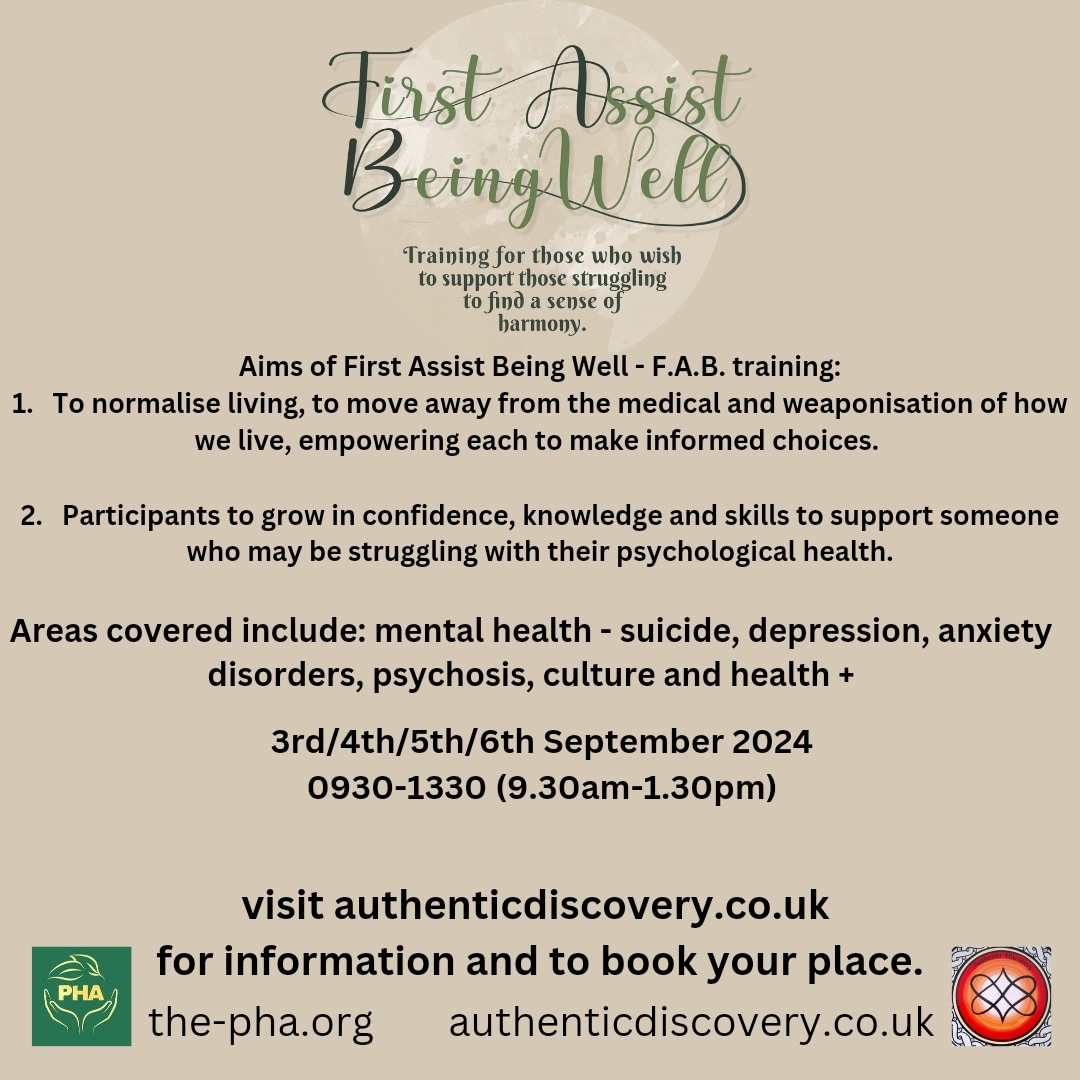 As mental health issues soar, build your confidence and empower yourself to navigate these times and support others. 

You will learn how to identify and support family, friends and those in your community who may be experiencing adverse mental health issues.