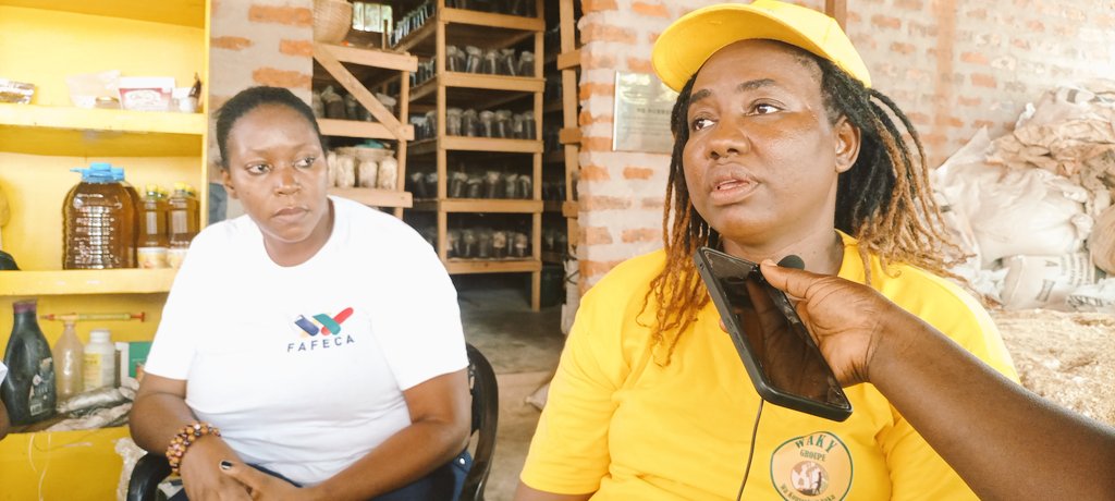 fridolinngoulou's tweet photo. #Centrafrique: l'Institut Pasteur de #Bangui entame le processus de vérification des conformités des produits transformés par des membres de la #FAFECA
Dans le but de garantir la conformité des produits alimentaires transformés par des associations membres de la Fédération des Associations des Femmes Entrepreneures de Centrafrique (FAFECA), un partenariat a été conclu avec l’Institut Pasteur de Bangui. 
Dans ce cadre, une visite de terrain a été organisée ce mardi 13 aout 2024 au sein des unités de production de Agros 2000 et Waky Groupe, des structures de transformation des produits alimentaires.
L’objectif de cet exercice est d’accompagner ces structures et bien d’autres membres de la FAFECA à aller vers la certification ISO afin de s’ouvrir au marché international
@I_P_Bangui @FAOAfriqueCent @MediasOubangui